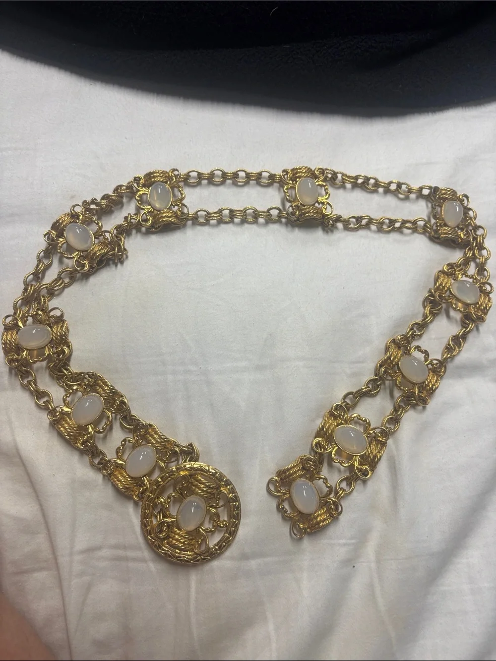 Juliana vintage gold tone belt
